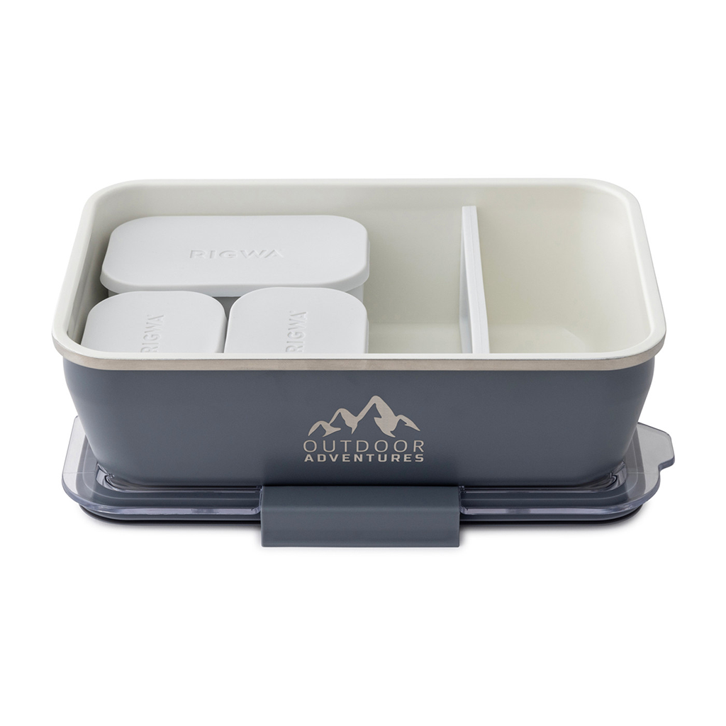 RIGWA Slate Travel Bento Box 9x6