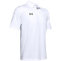 48-Hour Under Armour Men's White Team Performance Polo