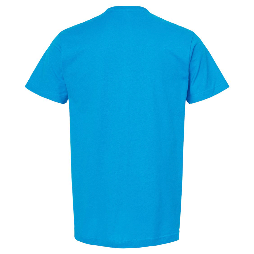 Tultex Unisex Turquoise Fine Jersey T-Shirt