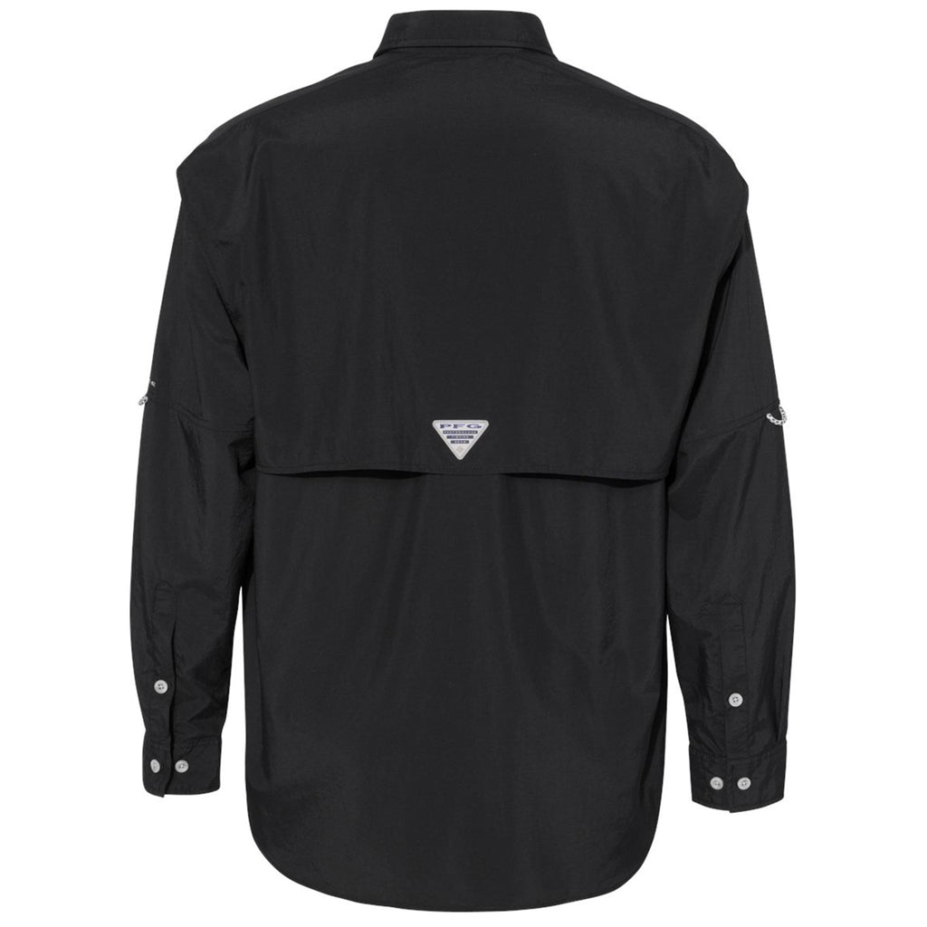Columbia Men's Black PFG Bahama Long Sleeve Shirt
