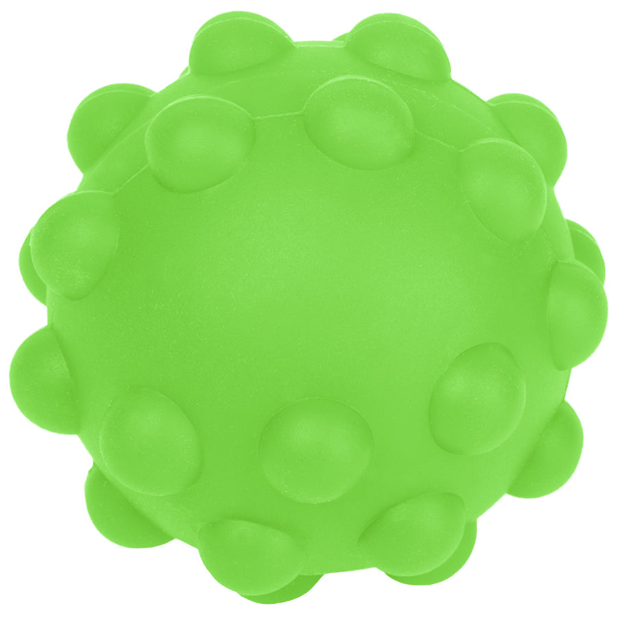 Hit Lime Green Push Pop Bouncing Ball