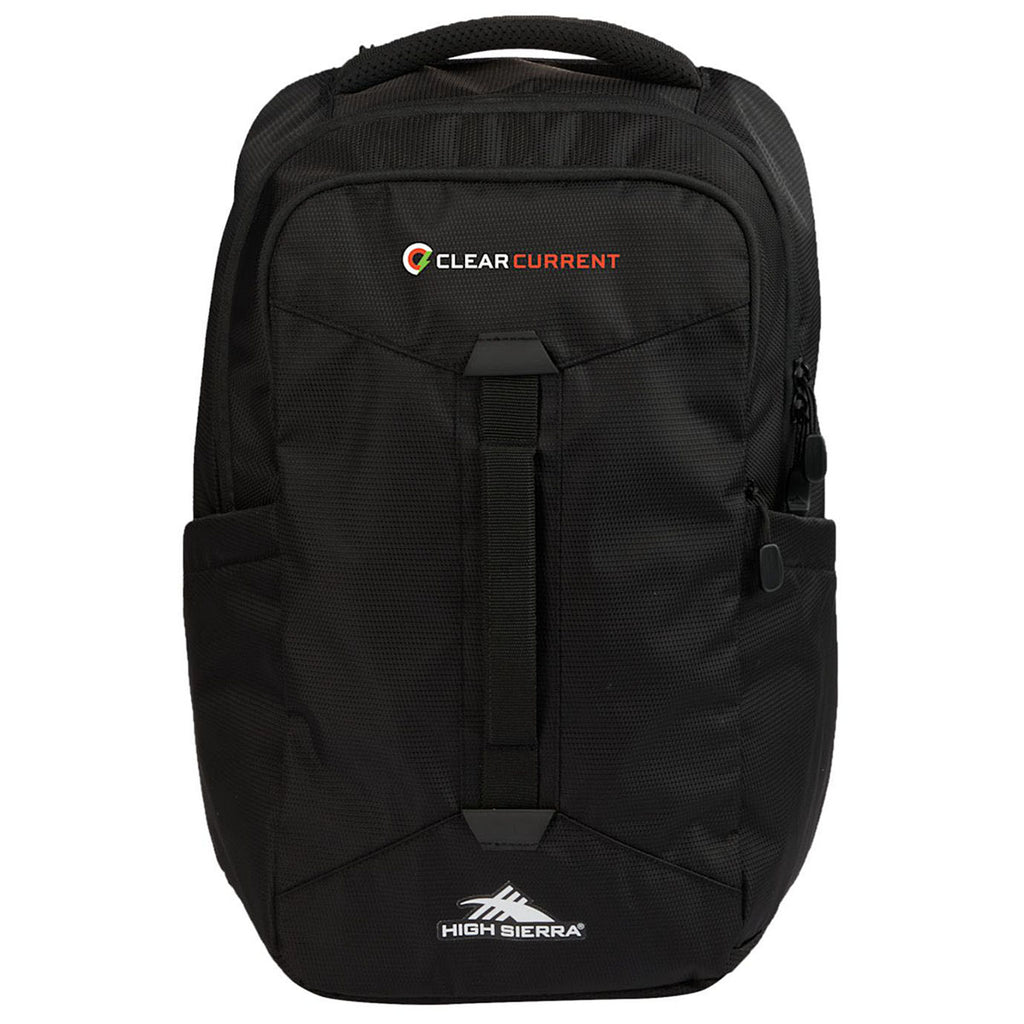 High Sierra Black Recycled Everyday Pack