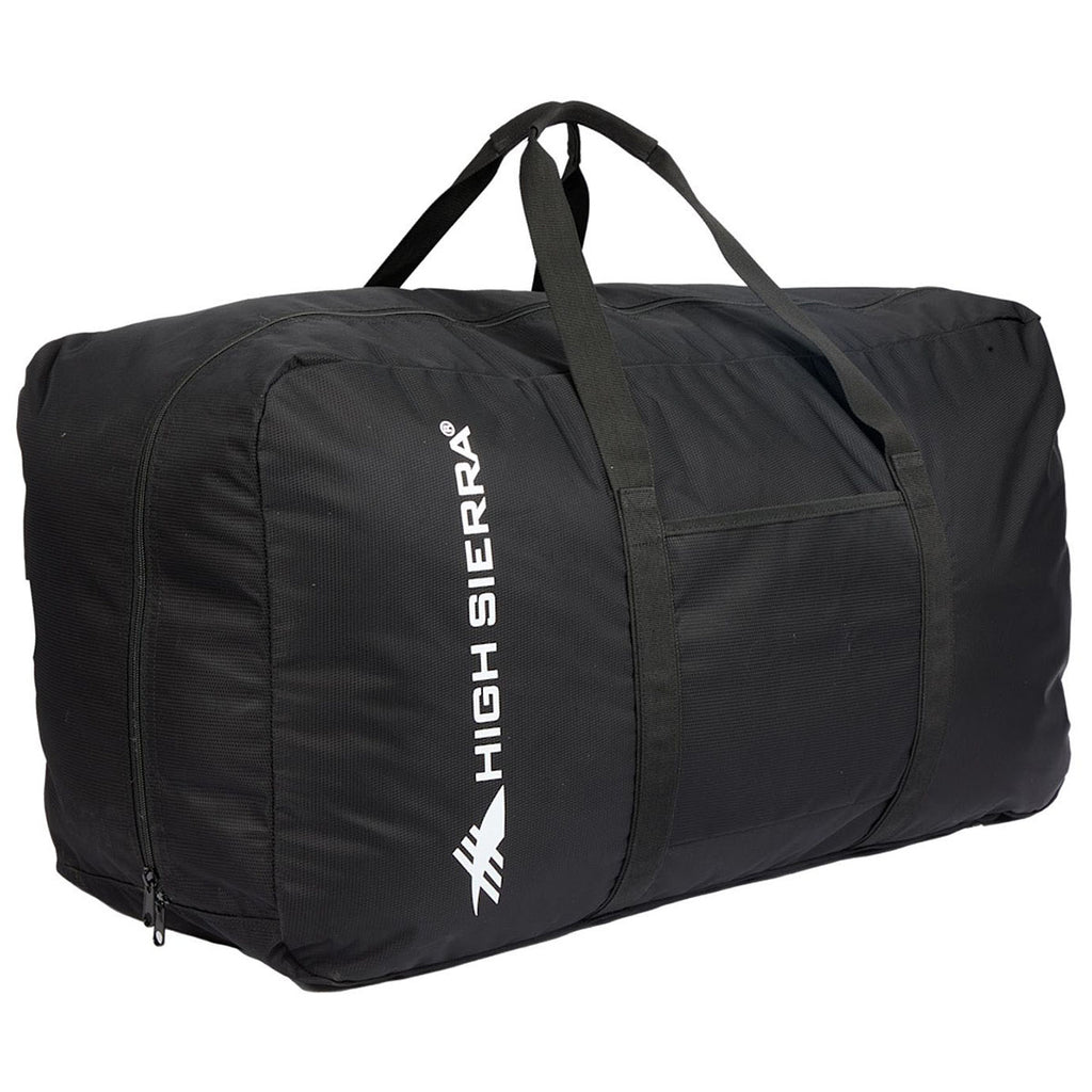 High Sierra Black Recycled Hi-Ton Duffle