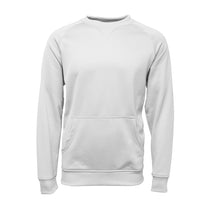 BAW White Crewneck Fleece Sweatshirt