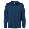 Oakley Men's Team Navy Team Issue Podium Quarter-Zip Pullover