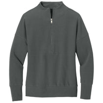 Mercer+Mettle Women's Storm Grey Linear Texture 1/4-Zip
