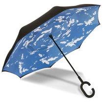 Shed Rain Black/Clouds UnbelievaBrella 48