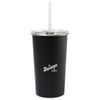 Gemline Black Arlo Classics Stainless Steel Tumbler with Straw - 20 Oz.