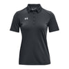 Under Armour Women's Stealth Grey Tech Team Polo