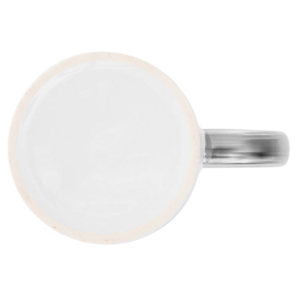ETS White/Platinum C-Handle-Metallic 11 oz Mug