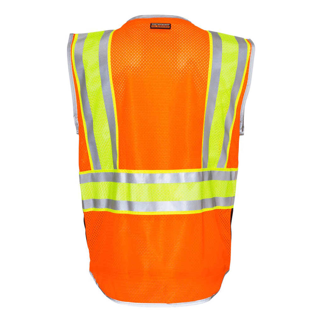 ML Kishigo Men's Orange Ultimate Reflective Vest