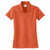 Nike Women's Orange Dri-FIT Short Sleeve Micro Pique Polo