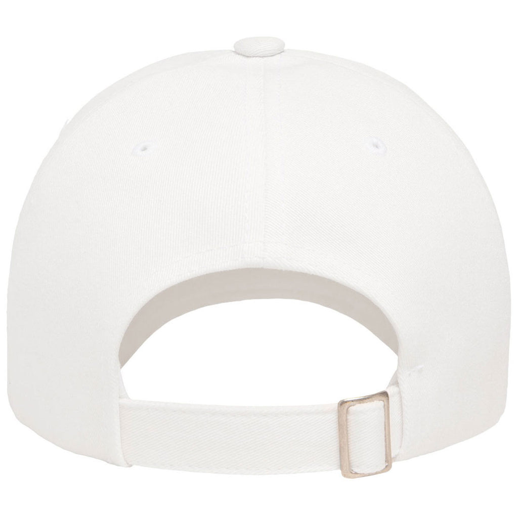 Yupoong White Classic Dad Cap
