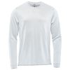 Stormtech Men's White Montebello Performance Long Sleeve Tee