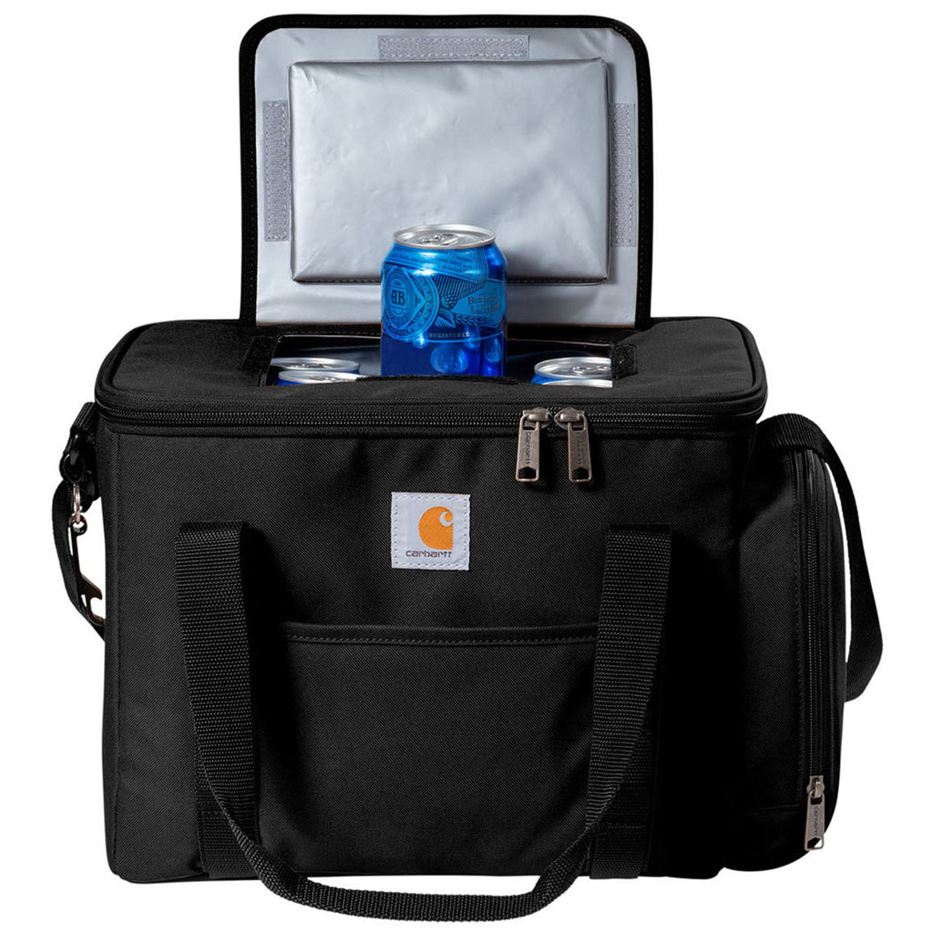 Carhartt Black Duffel 36-Can Cooler