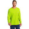 Carhartt Men's Brite Lime Workwear Pocket Long Sleeve T-Shirt