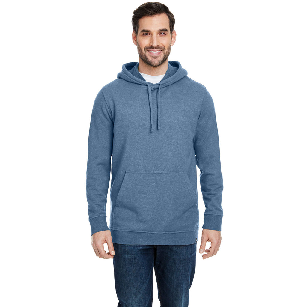 Econscious Men's Horizon Blue Hemp Hero Hooded Sweatshirt