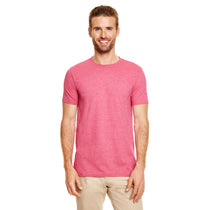 Gildan Men's Heather Cardinal Softstyle 4.5 oz. T-Shirt
