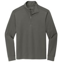 Port Authority Men's Grey Steel C-Free Snag Proof 1/4 Zip