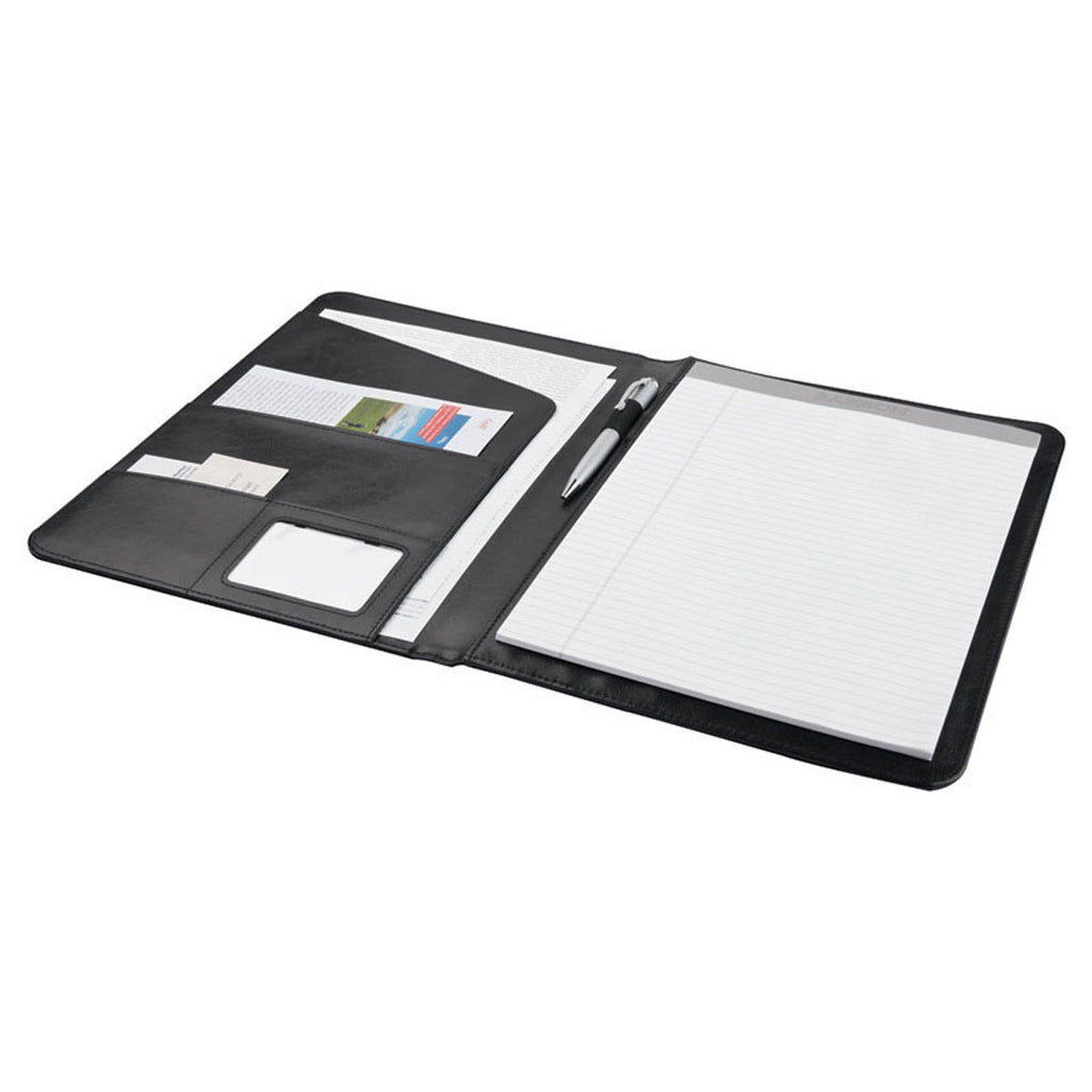 Sovrano Black Foggia Letter Size Folio