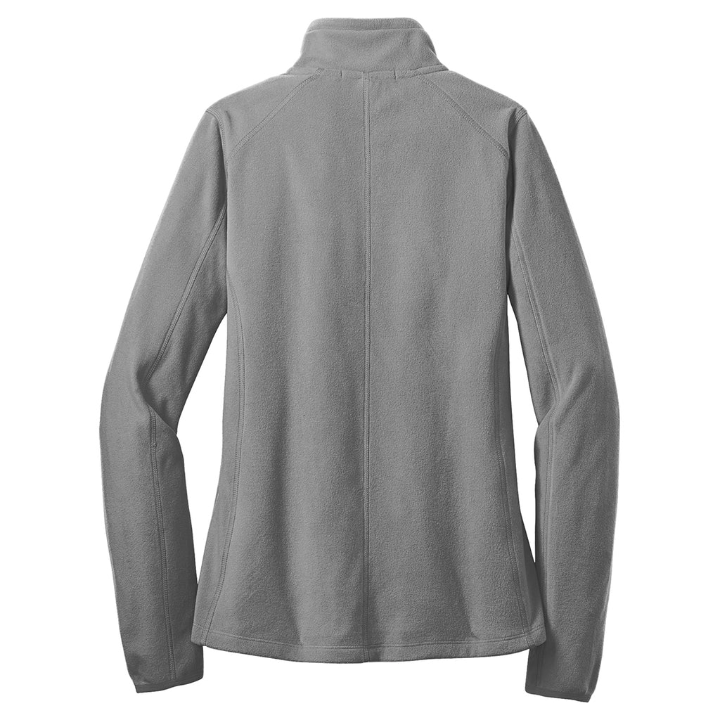 Port Authority Women's Pearl Grey Microfleece 1/2-Zip Pullover