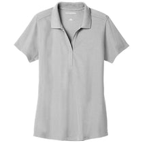 Port Authority Women's Gusty Grey EZPerformance Pique Polo