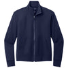 Port Authority Women's True Navy C-FREE Double Knit Full-Zip