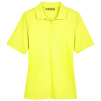 Harriton Women's Safety Yellow Advantage Snag Protection Plus Polo
