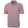 Cutter & Buck Women's Bordeaux Virtue Eco Pique Stripped Recycled Polo