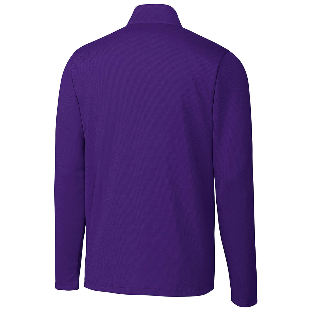 Clique Men's College Purple Ice Half Zip