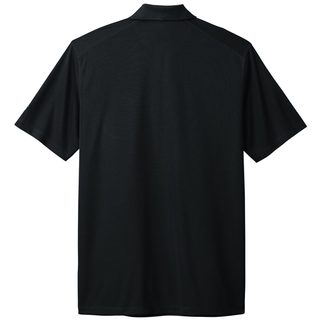 Nike Men's Black Dri-FIT Micro Pique 2.0 Pocket Polo