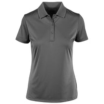 Levelwear Women's Charcoal Lotus Polo
