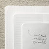 Denik White Pocket Notebook - 3.5