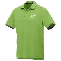 Elevate Men's Apple/Grey Storm Cerrado Short Sleeve Polo