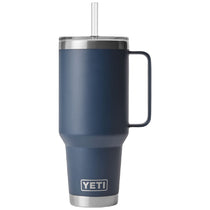 YETI Navy Rambler 42 oz Straw Mug W/Straw Lid