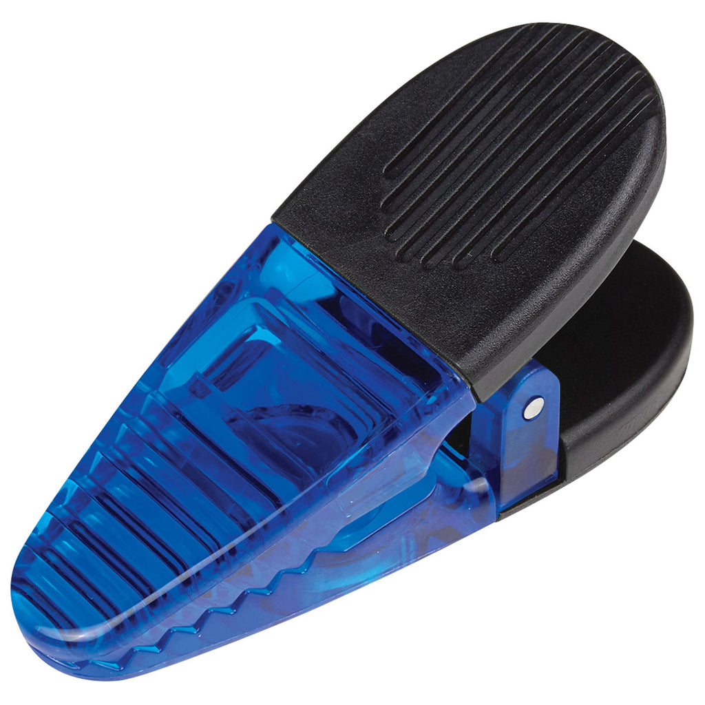 Hit Translucent Blue/Black Alligator Clip