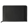 Leed's Black Windsor Impressions Jr. Zippered Padfolio with FSC Mix Paper