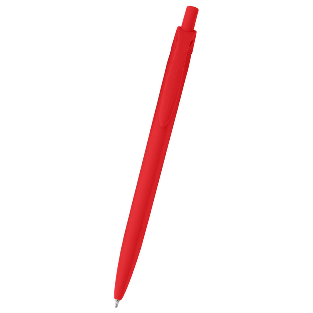 Sleek Write Red Rubberized Pen