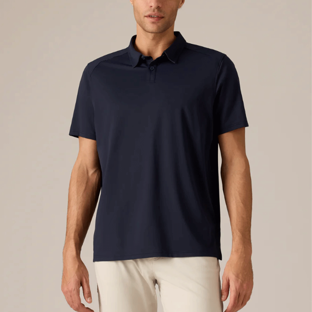 Rhone Men's True Navy Commuter Polo