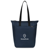 48-Hour Gemline Navy Renew rPET Zippered Tote