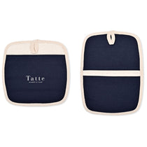 48-Hour La Cuisine Navy Potholder Hot Pad Set