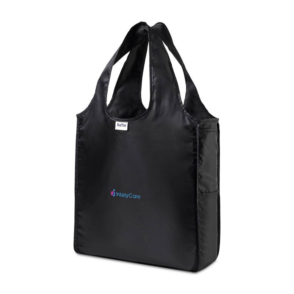 RuMe Black Recycled Medium Tote