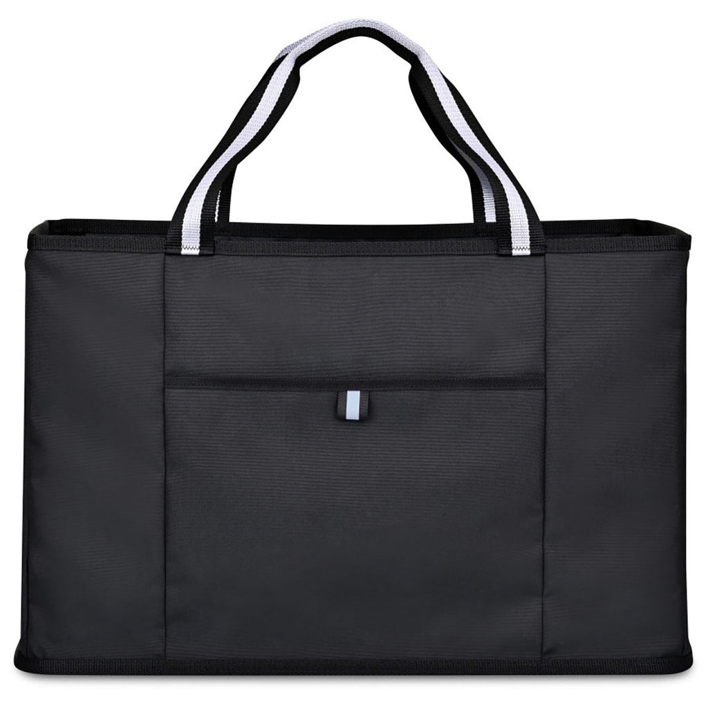 Gemline Black Structure Utility Tote