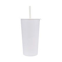 Aviana Marshmallow Rowan Recycled Straw Tumbler - 17 Oz.