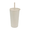 Aviana Taupe Rowan Recycled Straw Tumbler - 17 Oz.