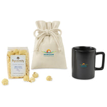 Gourmet Expressions Matte Black Poppinsanity Sweet & Salty Artisanal Popcorn Mug Stuffer