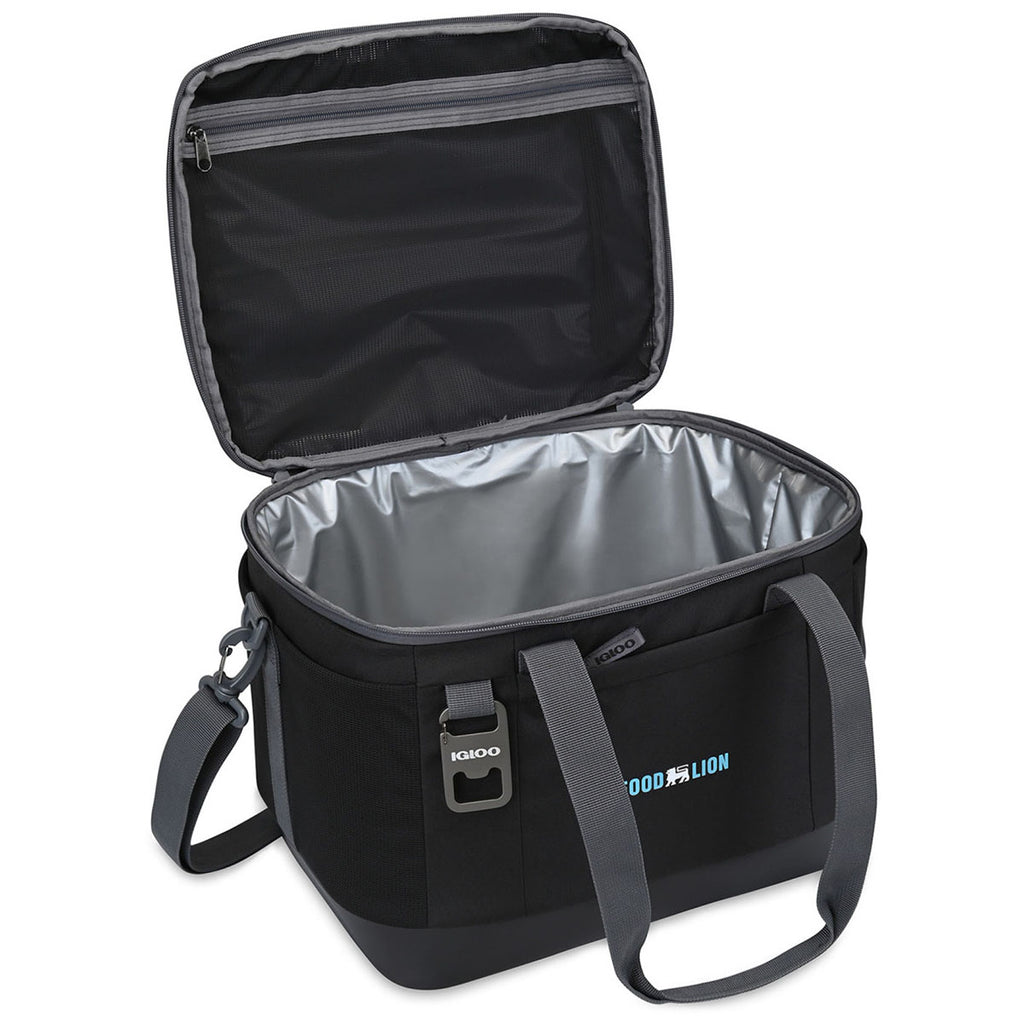 Igloo Black Day Chiller XL Box 38 Can Soft Cooler