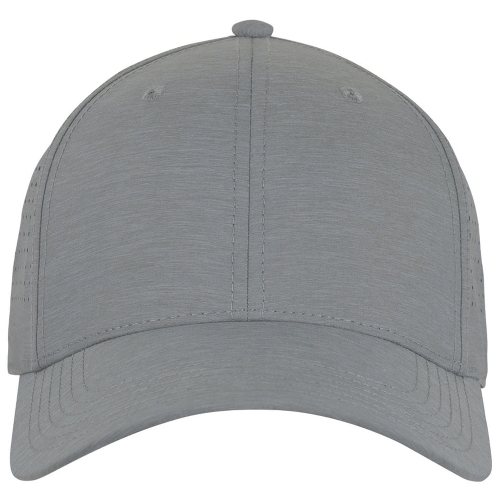 Ahead Light Grey Heather Brezo Performance Cap