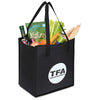 Gemline Black Arlo rPET Insulated Grocery Shopper