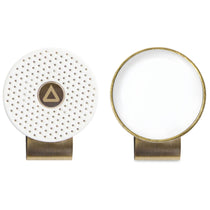 Ahead White/Antique Brass Switchfix Hat Clip